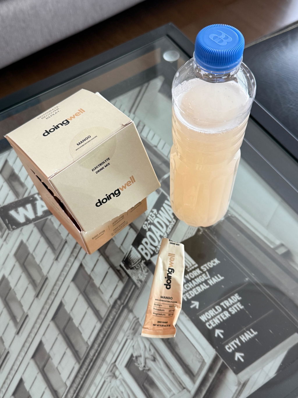 Mango Daily Hydration Electrolyte Drink Mix | 15 Sticks