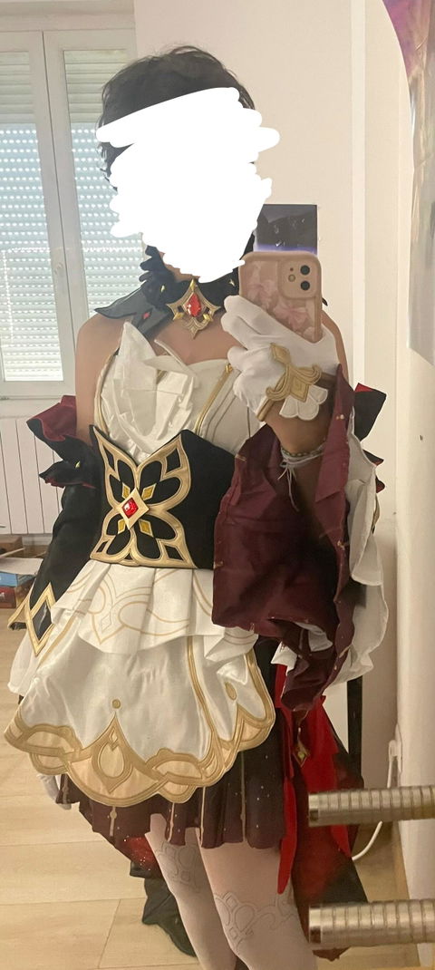 【Size S-2XL】DokiDoki-R Game Genshin Impact Cosplay Sandrone Costume Marionette