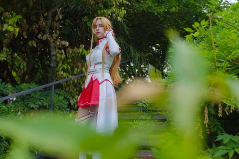 【Costume Ready For Ship】DokiDoki-SR Anime Sword Art Online Cosplay Yuuki Asuna Costume / Shoes SAO