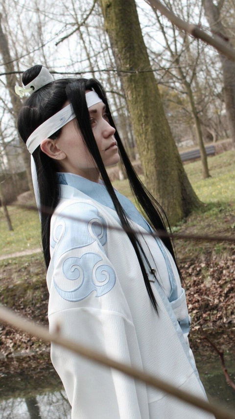 【Partially Ready For Ship】DokiDoki-SR Anime Mo Dao Zu Shi Cosplay Costume Lan Wangji Adult Ver Dao Mo To Shi Lan Wang Ji Lan Zhan MDZS