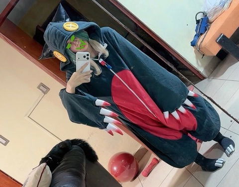 【Partially Ready For Ship】【Size S-3XL】DokiDoki-R Anime GACHIAKUTA Cosplay Guita Costume Cute Pajamas With Shoes Fleece / Trench Coat Fabric Version Halloween