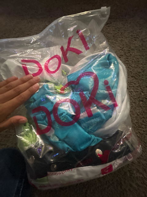 【Ready For Ship】DokiDoki Prooject Sekaai Colorful Staage! Cosplay Shiraishii Aan Cosplay Wig  Blue Hair