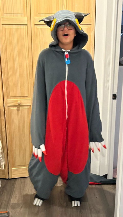 【Partially Ready For Ship】【Size S-3XL】DokiDoki-R Anime GACHIAKUTA Cosplay Guita Costume Cute Pajamas With Shoes Fleece / Trench Coat Fabric Version Halloween