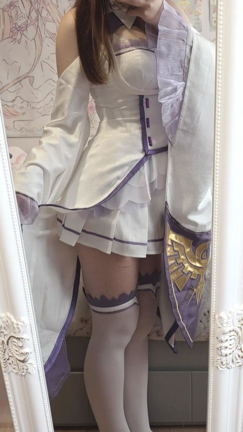 【Partially Ready For Ship】DokiDoki-SR Anime Cosplay Costume Women Purple Fantasy Dress