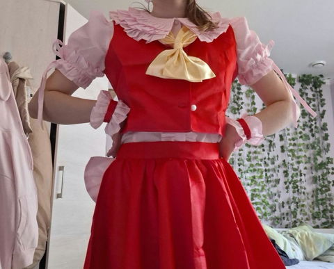 【Size S-2XL】DokiDoki-N Anime TouHou Project Cosplay Flandre Scarlet Costume