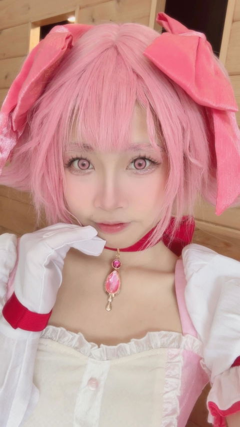 【Size S-2XL】DokiDoki-SR Anime Cosplay Costume Pink Battle Dress Cute Halloween