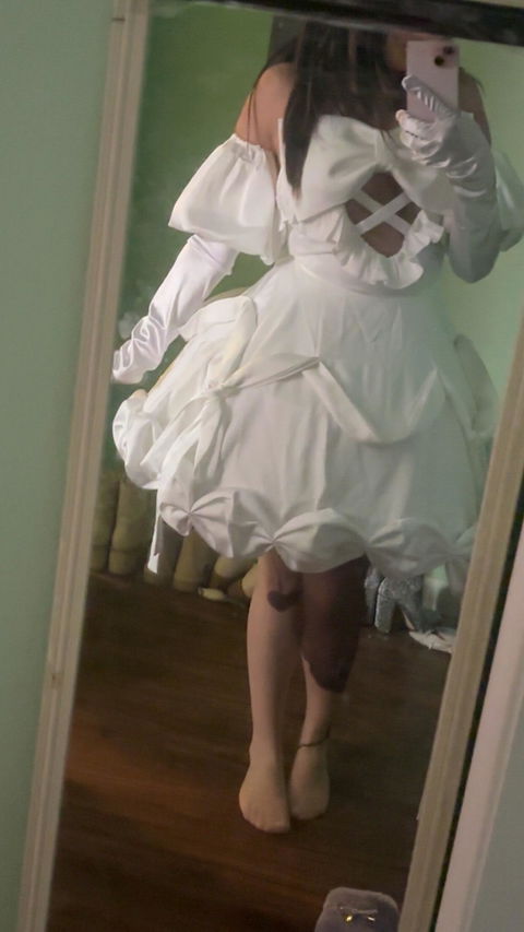 【Partially Ready For Ship】【Size XS-4XL】DokiDoki-R Music Project Cosplay Zombie Idol Costume White Dress Halloween
