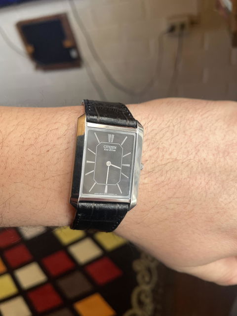 Citizen Stiletto Eco-Drive Hombre Sapphire Año 2007 Ultradelgado SOLAR