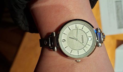 Reloj Fossil Georgia Mujer 2012 Pulsera Original de Acero | Configuración Escasa