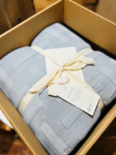 Cotton Jacquard Quilt Set