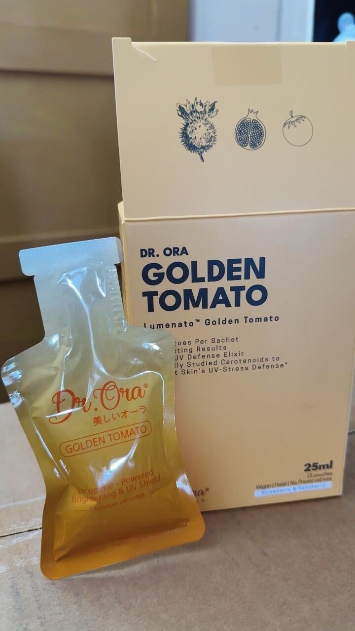 Golden Tomato Oral Sunblock - Best Skin Whitening Supplement | UV Protection, Brighten Skin & Fade Dark Spots