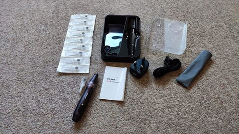 Dr Pen Ultima A10 Microneedling Pen with FREE 12 Replacement Cartridges