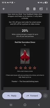 Anonymous review photo