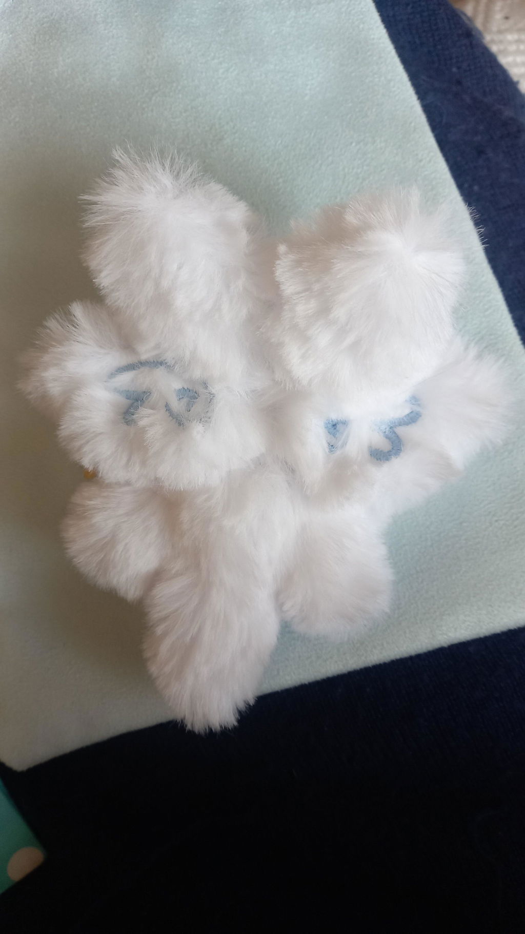 Limited Edition | Fluffy Snowball Micro Dragon Plushie