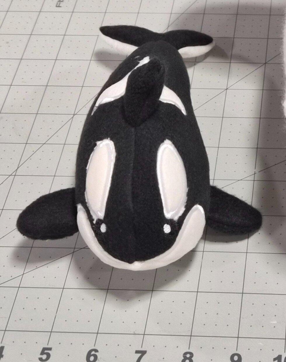 ITH 3D Orca Plush Embroidery Pattern