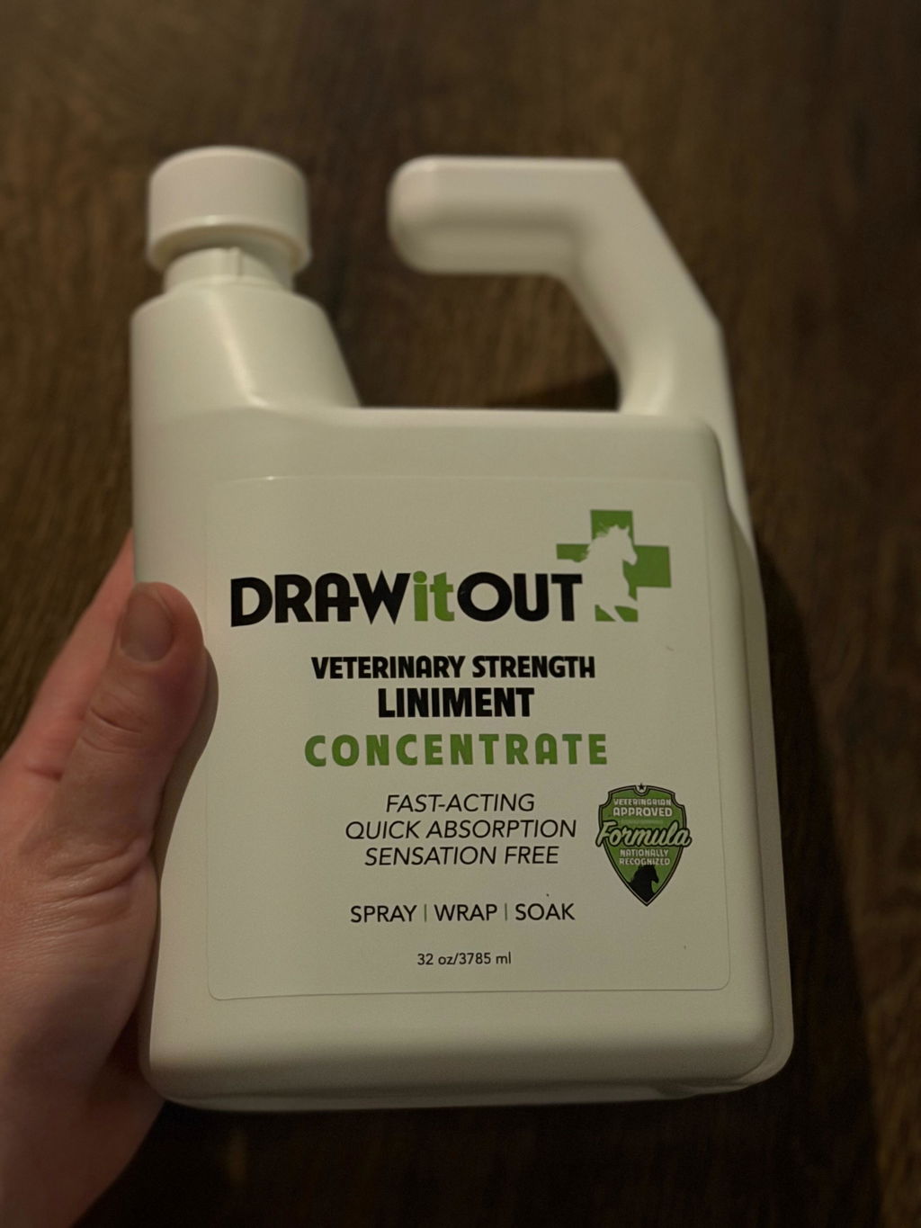Draw It Out® 32oz Liniment Concentrate | Mix-to-Use Formula