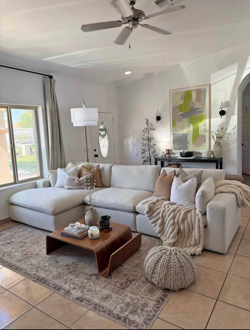 Elyza Beige™ Cloud Sofa