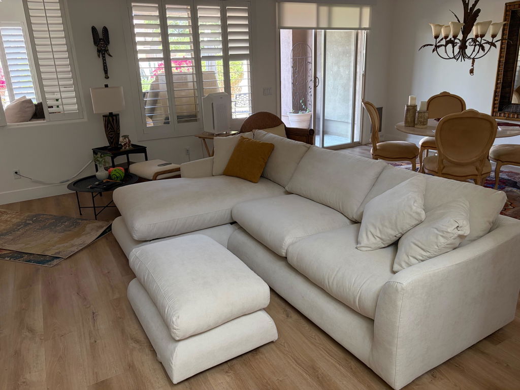 Belle Feather Cloud Couch Sectional
