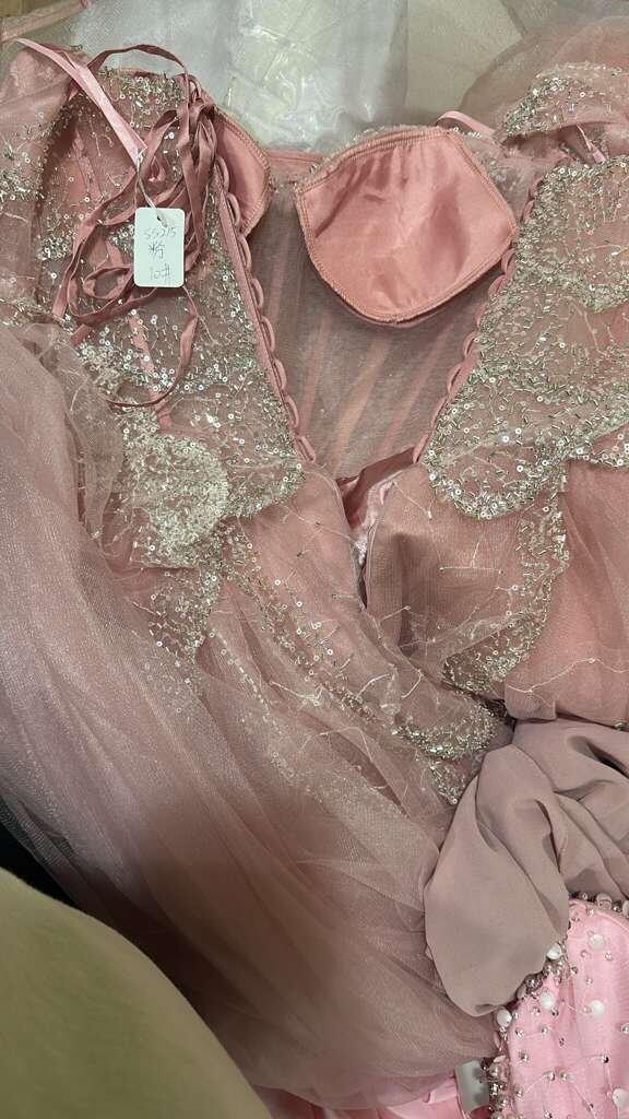 Elegant Off Shoulder Sage Green Evening Dress with Cape Sleeves SS215