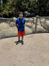 Marble Blue Boy’s T-Shirt