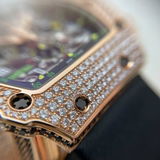 Moissanite RM 11 Style Watch with Box and Papers
