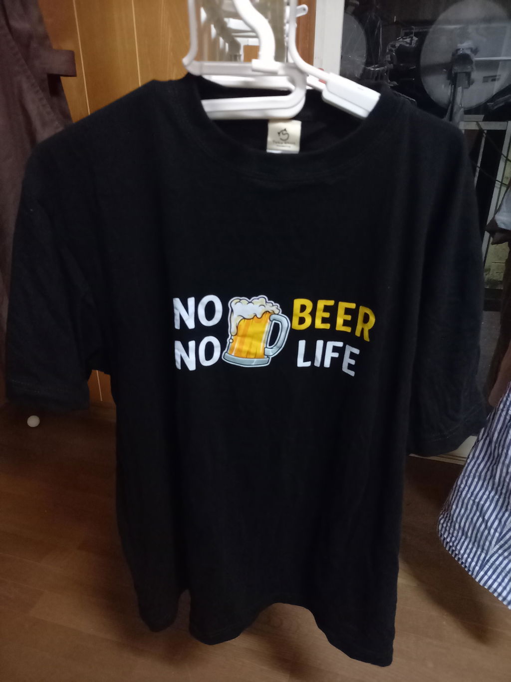 NO BEER NO LIFE｜飲み会でウケる面白Tシャツ【誕生日ギフトに最適】