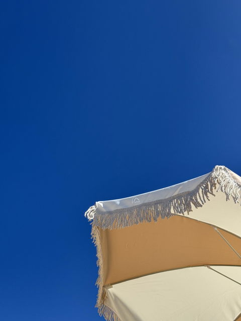 Quitasol Playa Classic Vintage Beige