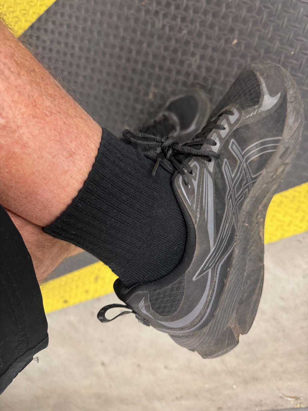 All-Round Daily Performance Quarter Sock - Black