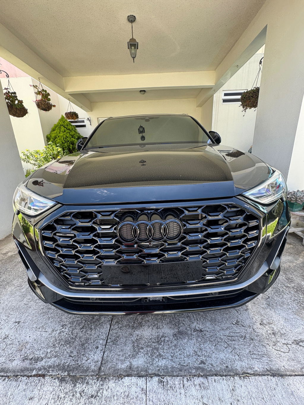 Front Black Emblem for Audi