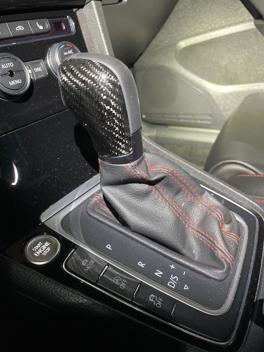 DSG Shifter Knob Carbon Fiber Complete Upgrade