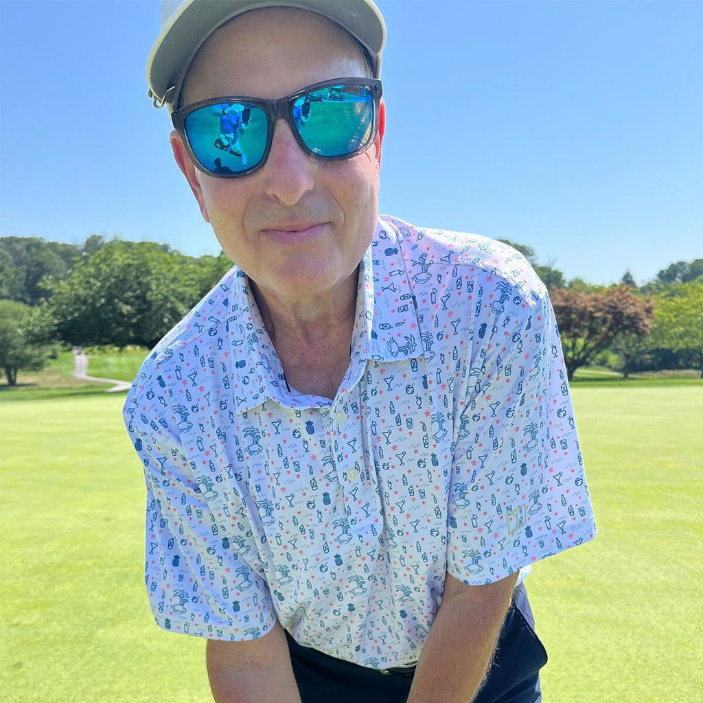 Men's Print Performance Polo