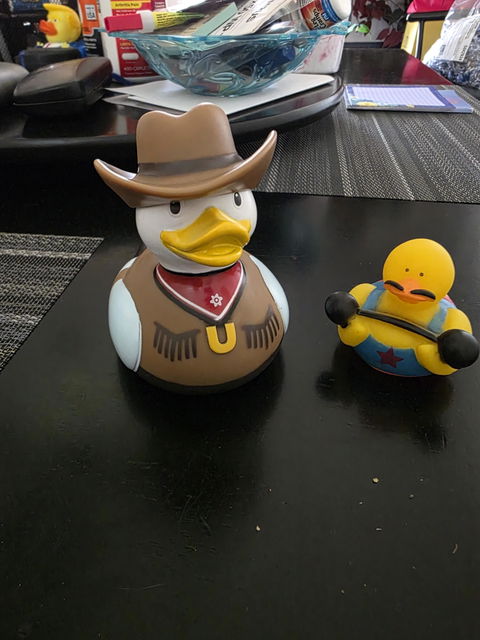 Cowboy Rubber Duck
