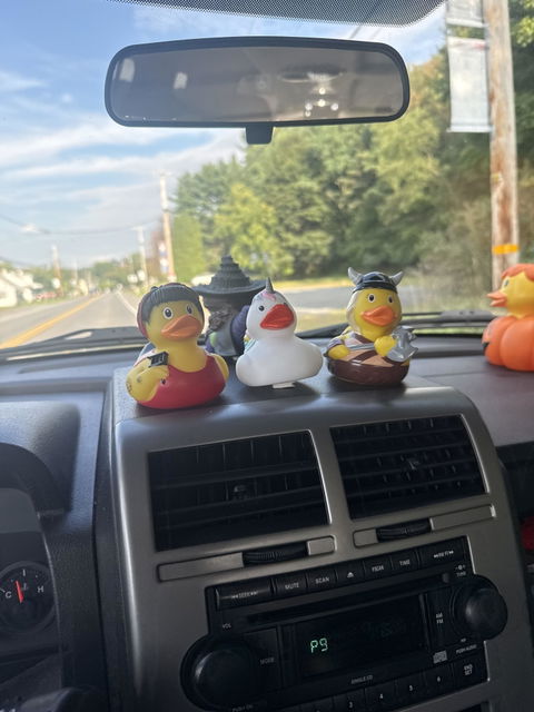 Viking Female Rubber Duck