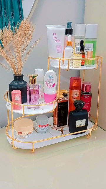 Customer photo — 3-Layer Makeup Organizer