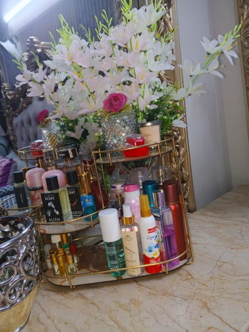 Customer photo — 3-Layer Makeup Organizer