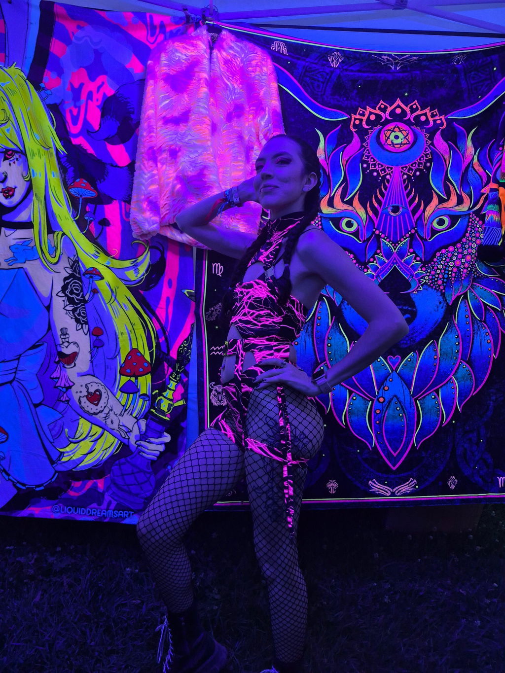 Thunder Rave Set, Rave Clothing, Festival Outfit, Rave Suit, Rave Clothing, Rave Swimsuit Buckles