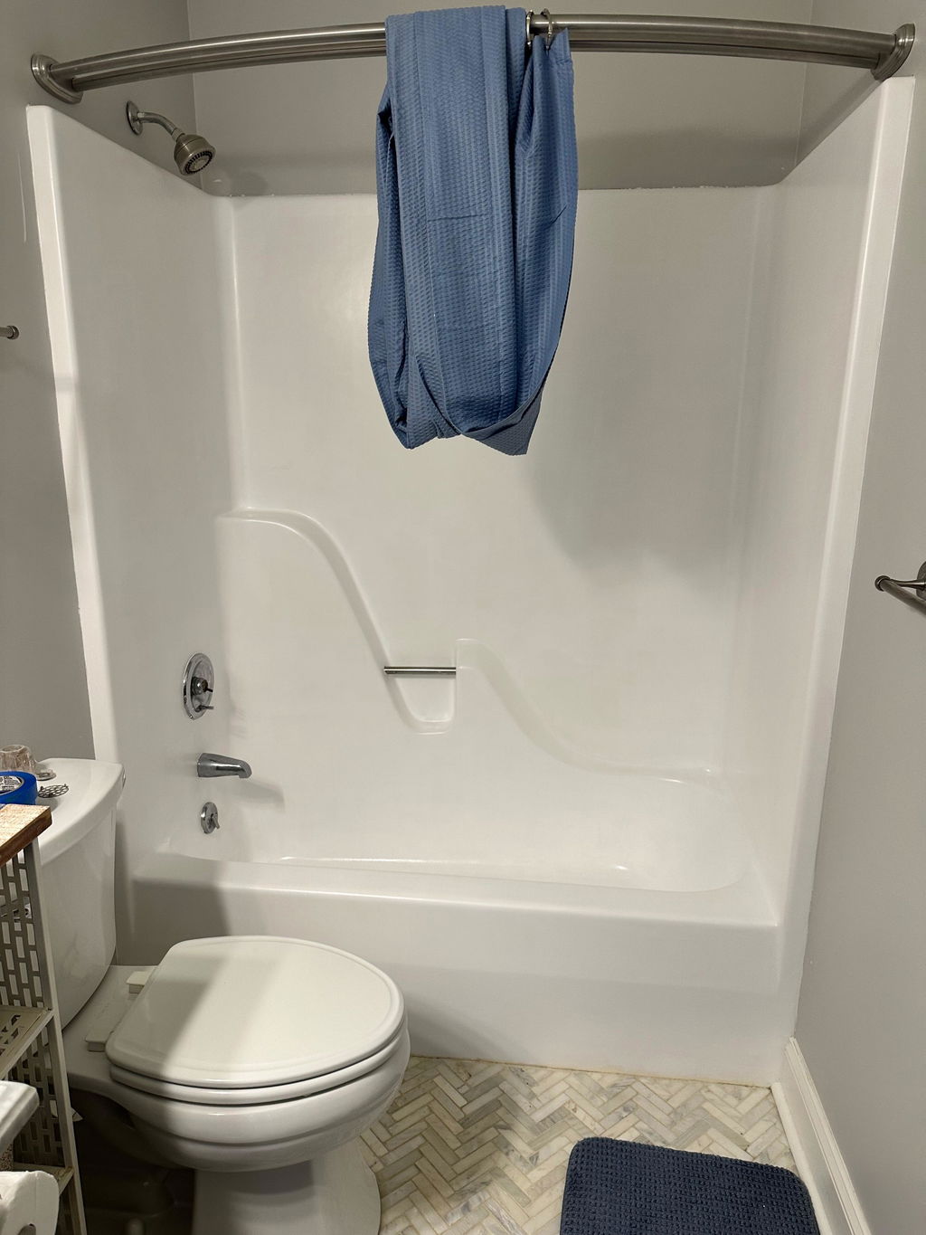 Lakehouse fiberglass tub/shower refresh