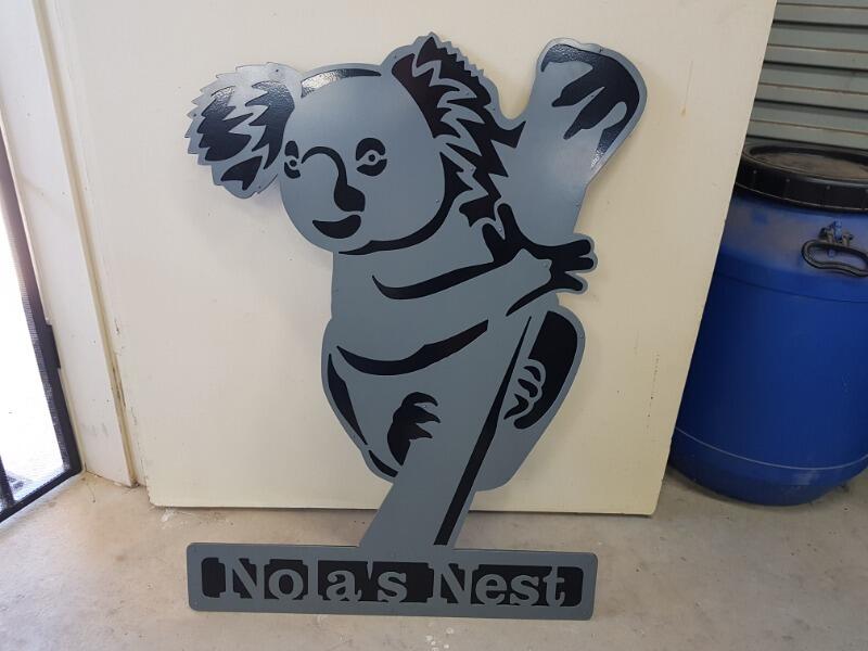Animal Figure DXF Files | Australian Koala Bear CNC Cutting Design