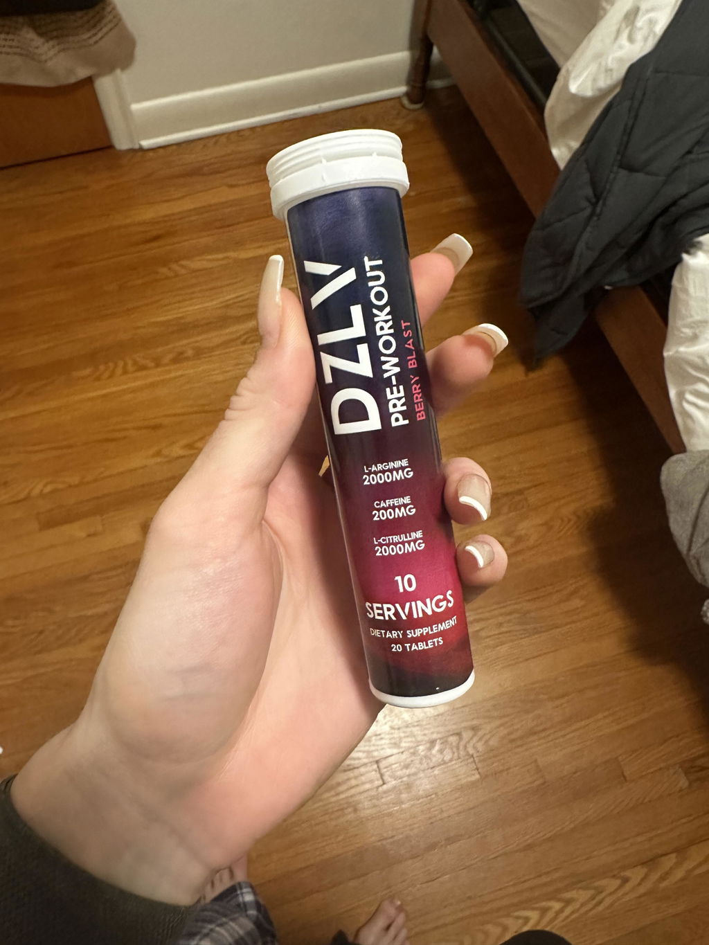 DZLV - The Original Dissolvable Preworkout Tablet (30 Servings)