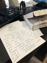 Etsy customer review photo