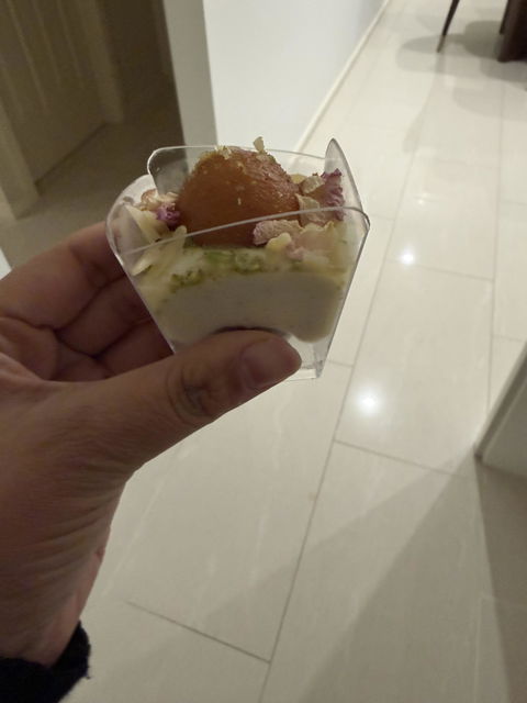 Gulab Jamun Rabdi Mousse Cups