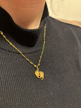 Gravierbare Halskette mit Babyfüsse