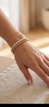 Golden Glamour Armband