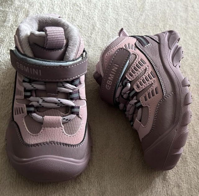 Kundenfoto: EBMINI® QUN – Wasserdichte, Trekking Barfußstiefel für Kinder