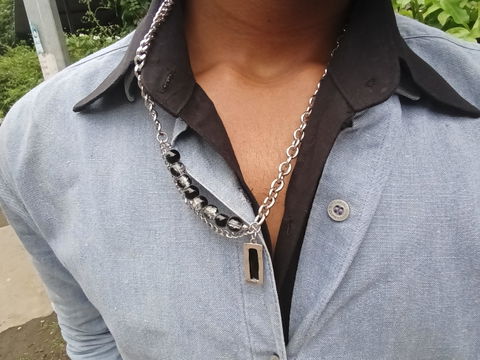 Obsidian Edge Necklace