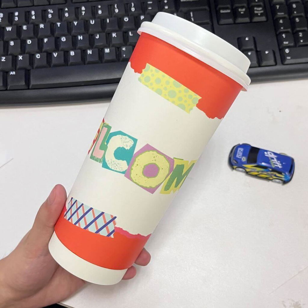 16 oz. Blank Ripple-Walled Paper Cup