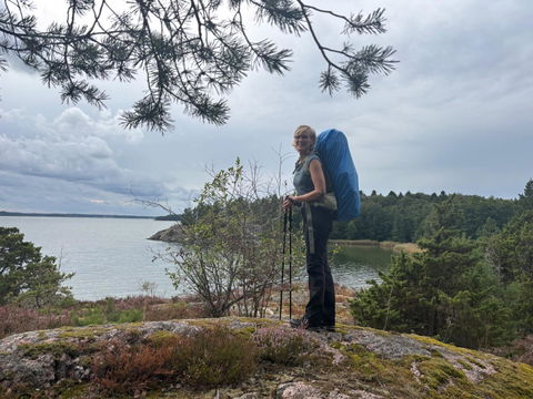 Deuter Aircontact Core 55+10 SL Women's Fit - komfortabler Trekkingrucksack für längere Touren