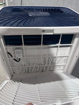 Stopped defrosting , condenser covered in ICE. Unit no longer dehumidifies review photo
