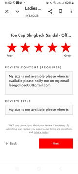 Anonymous review photo