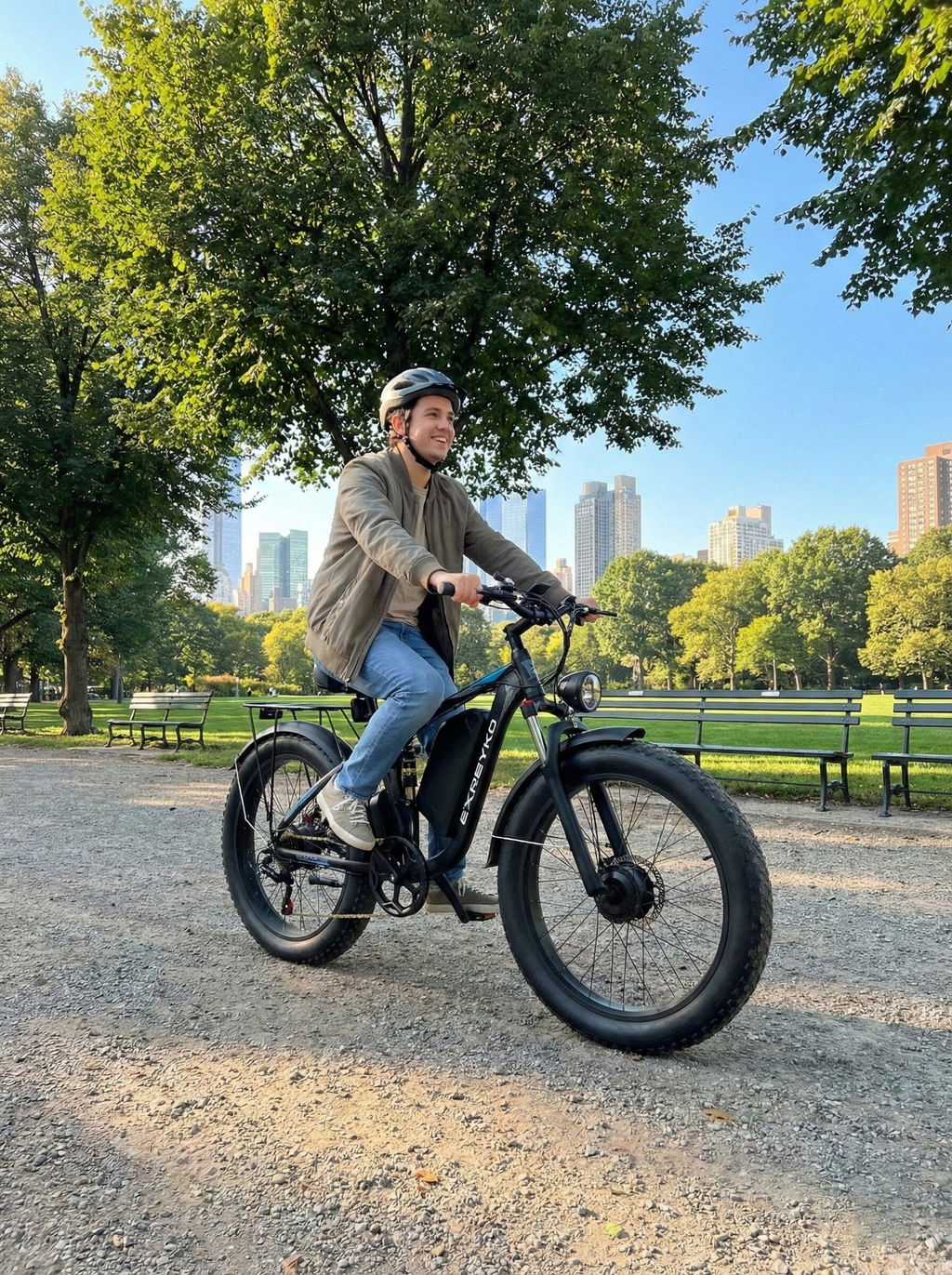 EXRBYKO EX-R05 3000W Peak Dual Motor Fat Tire Electric Dirt Bike